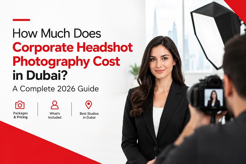 Corporate Headshot Photography Cost in Dubai